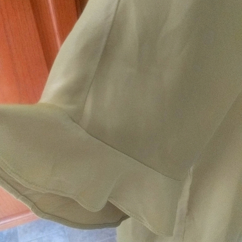 Lost April Drop Shoulder Ruffle Shirt Mini Dress - Picture 4 of 8